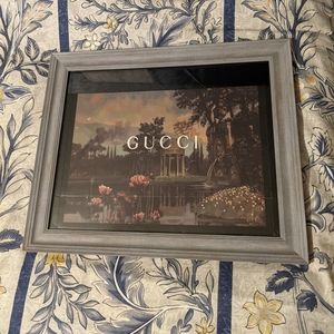 11x14 Gucci Luxury Bag - Framed